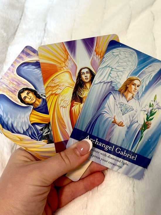 Archangel Oracle Cards Deck – Diana Cooper – 44 Cards + Guidebook - NWOT - Picture 3 of 4